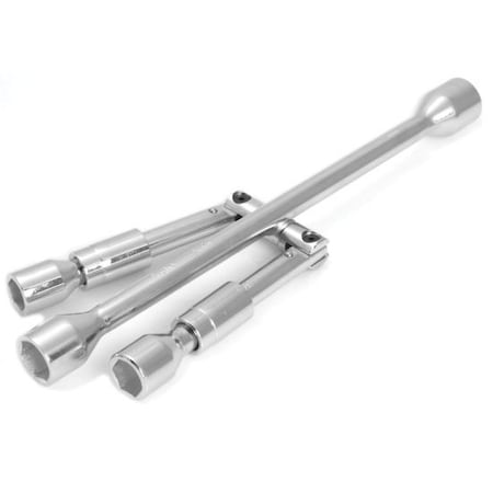 Performance Tool 4 Way Folding Lug Wrench, W7 W7